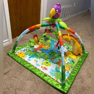 Fisher-Price Rainforest Music & Lights Deluxe Infant Gym